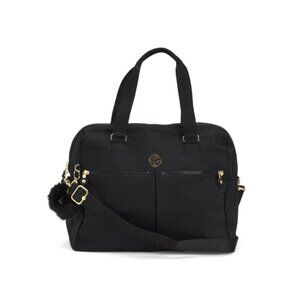 KIPLING Jet Black Nylon Valeria East West Tote